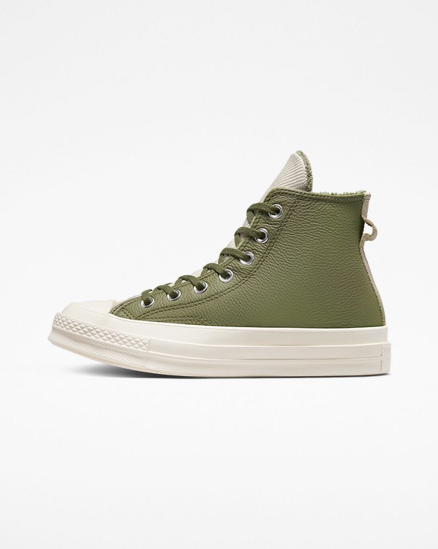 Zapatillas Altas Converse Chuck 70 Counter Climate Mujer Verde Oliva | PE 278EWP